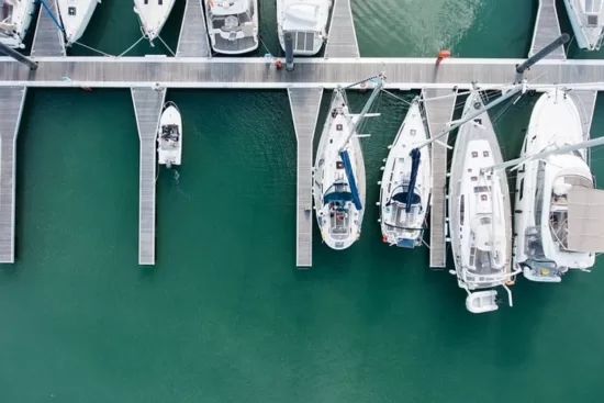 anchored, yachts, dock, boat auctions